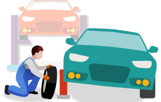 Naprawa opon samochodowych