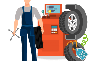 Zmiana opon samochodowych