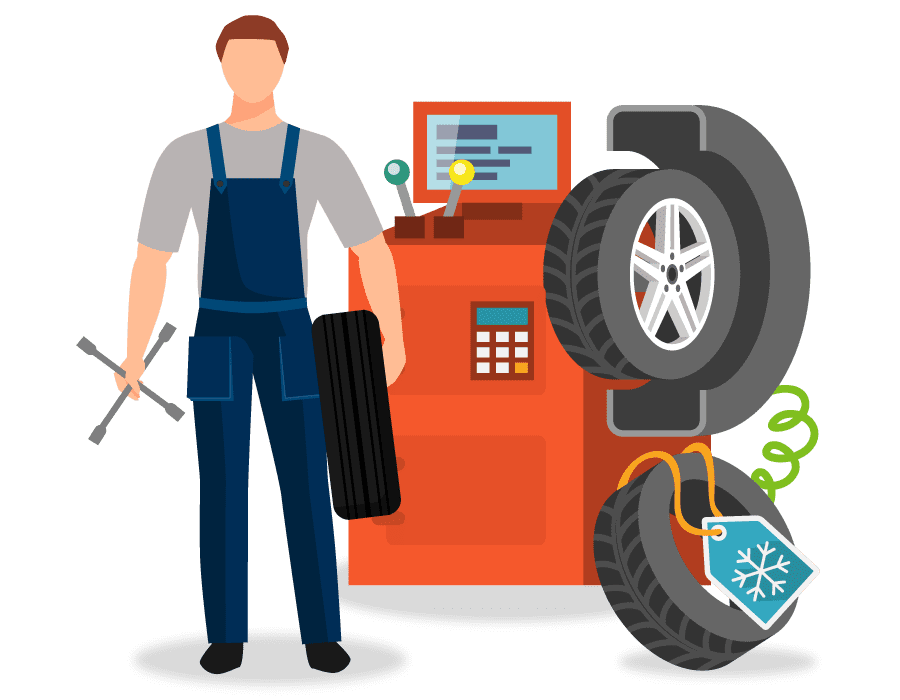 Zmiana opon samochodowych